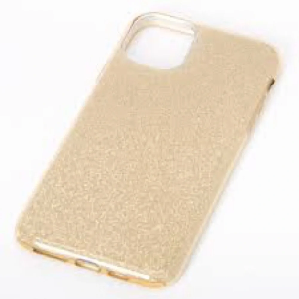 GUC Gold Glitter Cell Phone Case for iPhone 11 Pro Max Good Used Condition